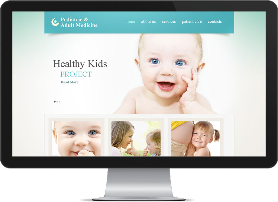 pediatric web development example